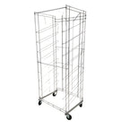 Thumbnail image #1 for Renfro Industries Inc. RIBK108SSL Bakery Rack, 8-Tray Capacity, Slant, Side-Load, Wire Steel