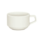 Thumbnail image #1 for Libbey Schonwald, Connect 9405225 8-1/4 oz Stackable Porcelain Coffee Cup with Handle