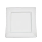 Thumbnail image #1 for CAC China Princesquare PNS-3 Square Porcelain Soup Bowl, 12 oz, 9 inch Case of 2 Dozen