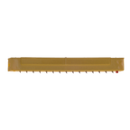 Thumbnail image #1 for JB Prince D330 C Replacement Food Prep Blade, 8.0mm Wide Teeth, Stainless Steel, Yellow Plastic, for D330