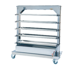 Thumbnail image #1 for Rotisol USA RACK10 1175 10-Spit Rotisserie Rack, 38" W, Stainless Steel, No Cover