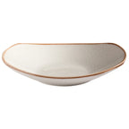 Thumbnail image #1 for G.E.T. Corona, Artisan Beige PP1605723224 Round Porcelain Pasta Bowl, Beige, 10.3 oz, 7-1/3" Case of 2 Dozen