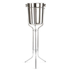 Thumbnail image #1 for Concasse MCACCHS8L Wine Bucket Tripod Base, 8-Liter, Stainless Steel Case of 12
