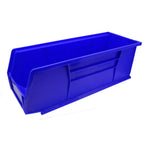 Thumbnail image #1 for AllPoints Foodservice Parts & Supplies 8011203 Work Table Parts Bin, Blue, 5-1/2 x 14-3/4 x 5 Inches
