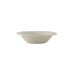 Thumbnail image #1 for Tuxton China Shell TSC-011 Ceramic Fruit Dish, 3 oz, 4-3/4" Round, Scalloped Edge Case of 3 Dozen