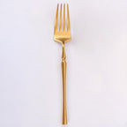 Thumbnail image #1 for Kadra Kitchenware Vikko Dine VF-DF30-IG Brushed Gold 18/10 Stainless Steel Dinner Fork, 7.8-inch Case of 12