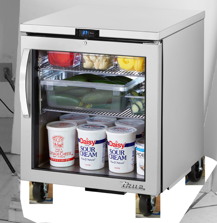 Product image #5 for True SPEC SERIES 1-Section Undercounter Glass Door Refrigerator, 27 5/8-Inch, Stainless Steel, R290