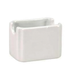Thumbnail image #1 for Vertex China Market Buffet SPH-P China Sugar Packet Holder, 3-1/2 x 2-5/8 in, Rolled Edge, Bright White Case of 4 Dozen