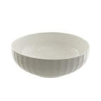 Thumbnail image #1 for Ten Strawberry Street Whittier WTR-14FCBWL Faceted Porcelain Bowl, 108 oz., 13-3/4" Case of 3