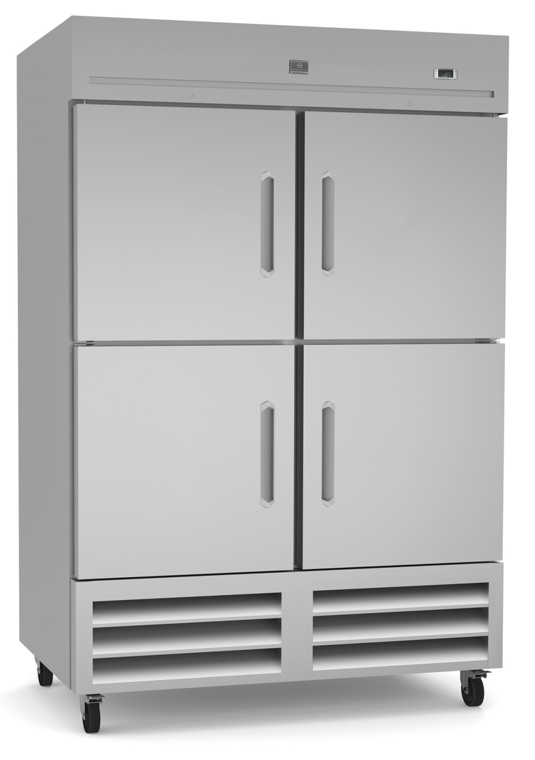Product image #5 for Kelvinator Commercial Two-Section Reach-In Refrigerator with 4 Half Doors, 49 Cu. Ft.