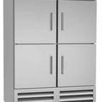 Thumbnail image #10 for Kelvinator Commercial KCHRI54R4HDR Two-Section Reach-In Refrigerator, 49 cu. ft., 4 Solid Half Doors, Bottom-Mount Refrigeration