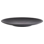 Thumbnail image #1 for Libbey APS Germany - Nero APS 85065 13-Inch Round Black Melamine Plate, Ribbed Soft-Matte Finish