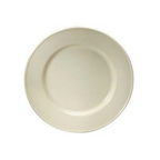 Thumbnail image #1 for 1880 Hospitality Classic by Oneida® F1000000148 10" Round Wide-Rim China Plate, Cream White, Reinforced Edges 1 Dozen