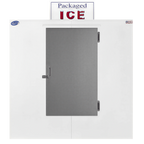 Thumbnail image #2 for Leer 3534301 Outdoor Ice Merchandiser, 65 cu. ft., Solid Door, Self-Contained Bottom-Mounted Refrigeration