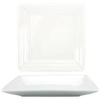 Thumbnail image #1 for International Tableware Marzano MZ-55 Porcelain Square Plate, 5", Narrow Rim Case of 3 Dozen