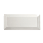 Thumbnail image #1 for Steelite International Homer, Undecorated HL07800 Rectangular China Tray, 11-3/4" x 5" 1 Dozen