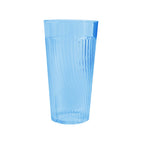 Thumbnail image #1 for Thunder Group Belize PLPCTB320BL Polycarbonate Blue Swirl Tumbler, 22 oz, Starburst Pattern Base Case of 4 Dozen