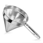 Thumbnail image #1 for New Star Foodservice Inc. 34158 China Cap Strainer, 12-Inch Coarse, Stainless Steel Case of 6