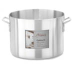 Thumbnail image #1 for Alegacy Foodservice Products Optima ASP14 14 qt Aluminum Sauce Pot with Riveted Handles, Without Lid