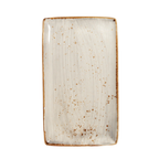 Thumbnail image #1 for Vertex China London Terra LTP-R20 Rectangular China Platter, 13 x 7-1/2 in, Hand Painted, Pearl 1 Dozen