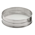Thumbnail image #1 for Matfer Bourgeat 115084 Round Stainless Steel Sieve, 11-7/8-Inch Diameter, 1.28 mm Mesh