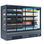 Thumbnail image #1 for Infrico USA IAG-ML12DCPCM1 Glass Door Merchandiser Refrigerator, 2 Hinged Glass Doors, 28.34 cu. ft., Bottom-Mounted Self-Contained, Black