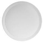 Thumbnail image #1 for Tableware Solutions USA Plain White by Continental 50CCPWD194 Round Pizza/Cake Platter, 10-1/2" Diameter, Narrow Rim, Rolled Edge Case of 24