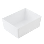 Thumbnail image #1 for TableCraft Products Simple Solutions™ 12112 Melamine Bowl, 8.75 qt., Half Size, Straight-Sided, White Case of 4