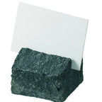 Thumbnail image #1 for G.E.T. Frilich Accessoire 1065052 Basalt Stone Label Holder, 2-3/4 x 1-1/2 x 3-1/5 in