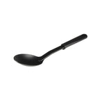 Thumbnail image #1 for Thunder Group PLPP004BK Solid Nylon Serving Spoon, 11-1/2"L, Black, Heat-Resistant to 410°F Case of 144