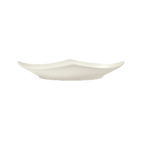 Thumbnail image #1 for Libbey Flint 950086793 China Plate, 10-5/8", Square, Coupe Rim, Rolled Edge