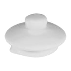 Thumbnail image #1 for Vertex China Argyle ARG-TL Round Porcelain Teapot Lid, Bright White, Universal Fit 1 Dozen