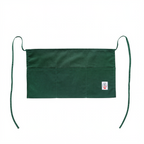 Thumbnail image #1 for CAC China APWA-1G Chef Waist Apron, Green, 65/35 Poly/Cotton, 3 Pockets, 21-7/8"L x 12-1/2"W Case of 60