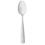 Thumbnail image #1 for Libbey Galileo 938 001 7-1/8" Teaspoon with Banded-Texture Handle, 18/10 Stainless Steel, Polished Mirror Finish