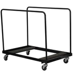Thumbnail image #1 for Flash Furniture NG-DY60-GG Folding Table Dolly, Holds 8–10 60-Inch Round Tables, 28"W x 48-1/5"D x 47"H, Black