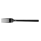 Thumbnail image #1 for Steelite International Walco, Semi WLBK09051 Deep Black PVD-Coated 18/10 Stainless Steel Table Fork, 8-1/4" Pack of 1 Dozen