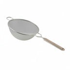 Thumbnail image #1 for Libertyware WHSSM10 10-Inch Stainless Steel Medium Single-Mesh Strainer with Wood Handle Case of 24