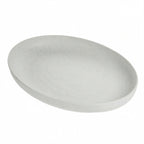 Thumbnail image #1 for G.E.T. Infuse INF120 . . Oval Melamine Pasta Bowl, 128 oz, Stone Natural, 16-1/2 x 12 x 2-3/8 in Case of 6
