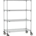 Thumbnail image #1 for Metro Super Erecta SA-2130C-68-M4 Super Adjustable Mobile Wire Shelving Unit, 30"W x 21"D x 68"H, 800 lb. capacity per shelf, 1200 lb. capacity per