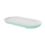 Thumbnail image #1 for Global Tableware Collective Dalebrook, Talon DBTMG50018 Oval Melamine Pill Plate, Mint, 13 x 7 x 1-1/8 inches