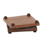 Thumbnail image #1 for Cal-Mil 22452-78 Rotating Display Base, Square, 7"W x 7"D x 2-1/4"H