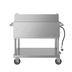 Thumbnail image #7 for KoolMore 5-Burner Mobile Propane Outdoor Charbroiler Grill with Griddle Plate and Grates
