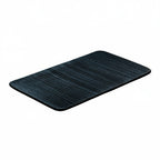 Thumbnail image #1 for Libbey Playground - Nara 701218091021090 Rectangular Stoneware Platter, 11-1/8" x 7-7/8", Black