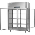 Thumbnail image #2 for Victory Refrigeration UltraSpec™ RSA-2D-S1-EW-PT-G-HC Pass-Through Two-Section Reach-In Refrigerator, 55.6 cu. ft., 4 Glass Doors, Stainless
