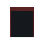 Thumbnail image #1 for Risch MMB-VIENNA 8.5X11 Magnetic Menu Board, Vienna Wave Pattern, 8.5 x 11 in, Hardback, Top Hinge, Holds Up to 6 Pages Case of 25