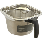 Thumbnail image #1 for AllPoints Foodservice Parts & Supplies 2762071 Brew Basket, 9" Square x 5" Deep