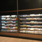 Thumbnail image #1 for Oscartek Muro MURO H78 PRO 1200 Open-Air Refrigerated Wall Merchandiser, Self-Serve, 49 in, 4 Shelves, LED Lighting