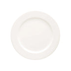 Thumbnail image #1 for Ten Strawberry Street Crism CRISM-4 Round Rimmed China Salad/Dessert Plate, Creamy White, 7-7/8" Case of 24
