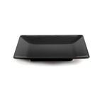 Thumbnail image #1 for G.E.T. Symmetry - EGS M1111SQ-B Square Melamine Plate, Black, 11-1/2", Medium Rim Case of 4
