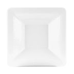 Thumbnail image #1 for G.E.T. Pebble Creek - EGS DB8RR-W Melamine Bowl, 20 oz, 8", Square, White, Pebble Textured Case of 6